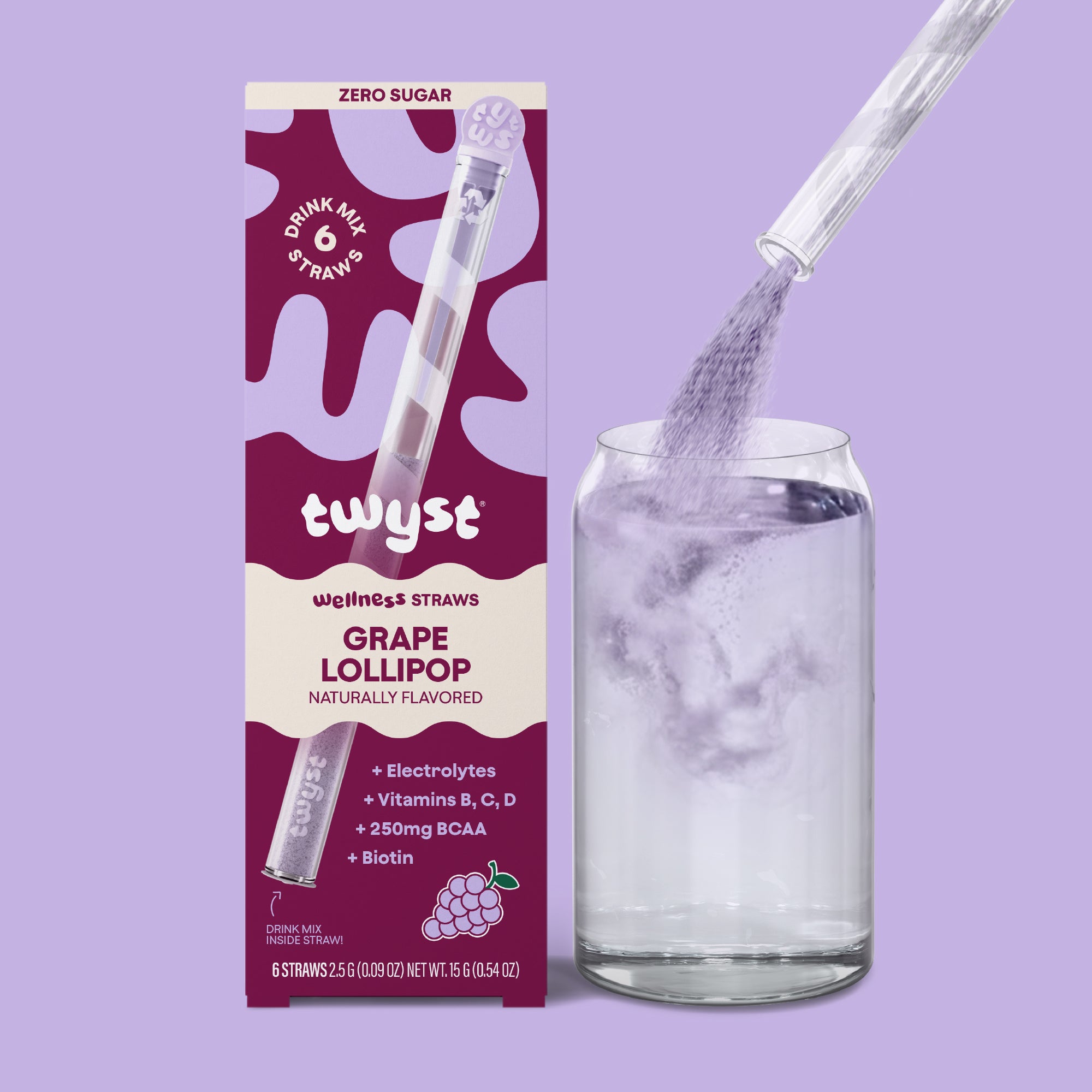 Grape Lollipop